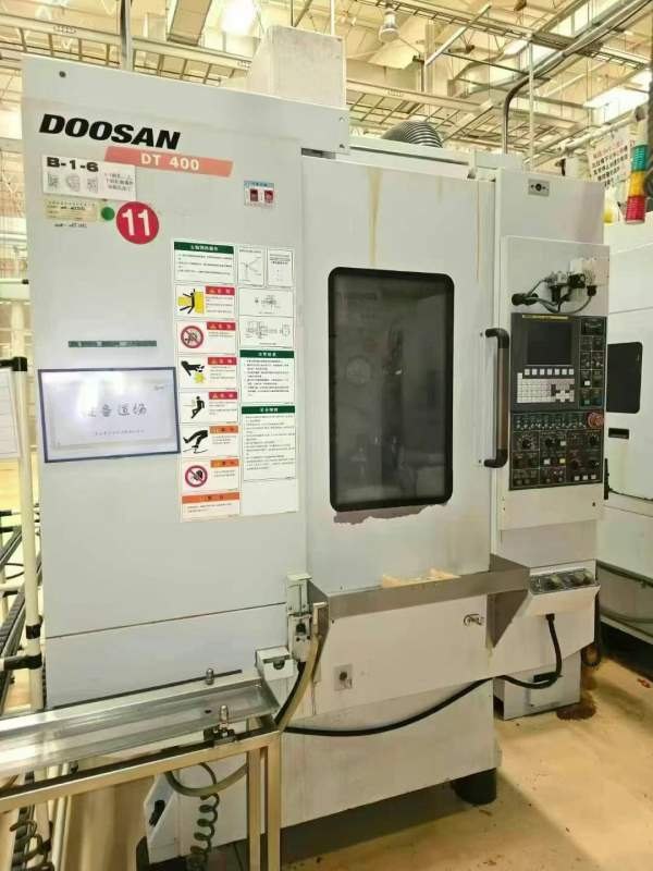 同款12台韩国原装斗山DT400钻工中心，三轴滚柱线规快.
