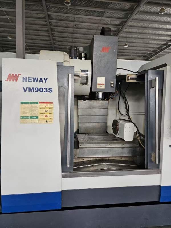纽威903S立式加工中心发那科0i-MD系统行程:850-520-56.