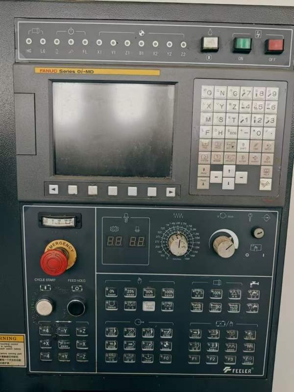 三台友佳FV-1600A加工中心发那科OI-MD系统，af电机驱.