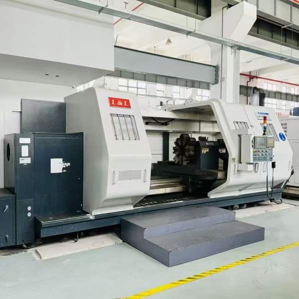 台湾原装永铨数控车床LD48x3000平轨数控车床，8工位伺.
