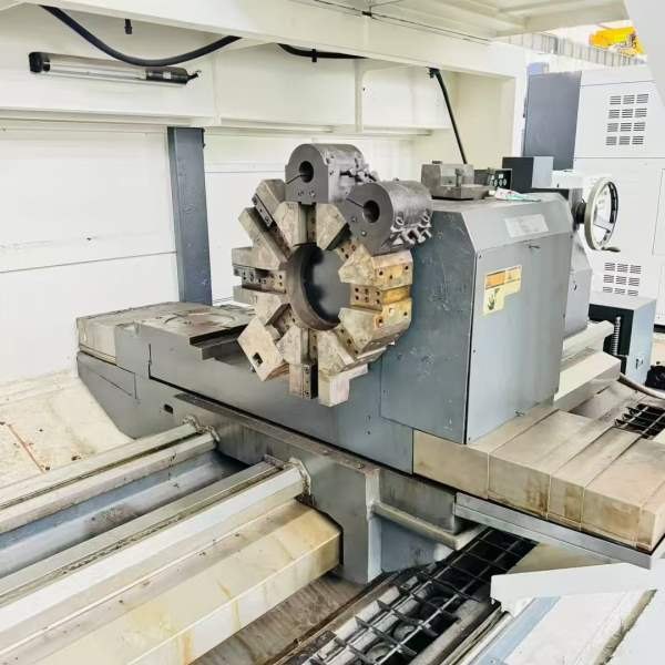 台湾原装永铨数控车床LD48x3000平轨数控车床，8工位伺.