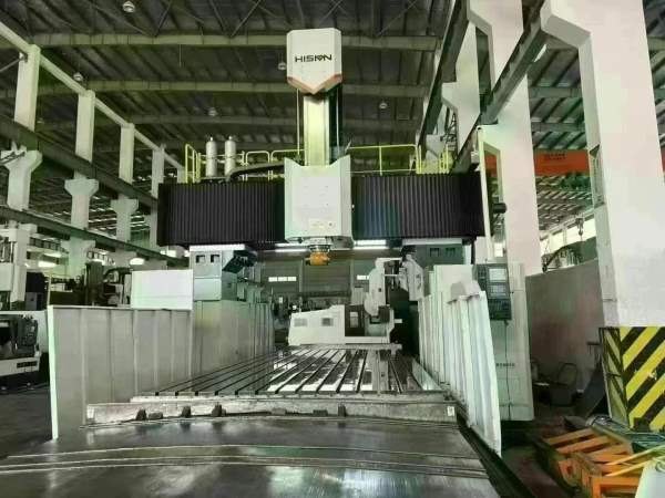 宁波海天3660数控龙门，工作台3000/6000mm，门宽3600m.