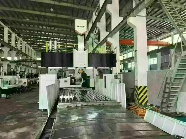 宁波海天3660数控龙门，工作台3000/6000mm，门宽3600m.