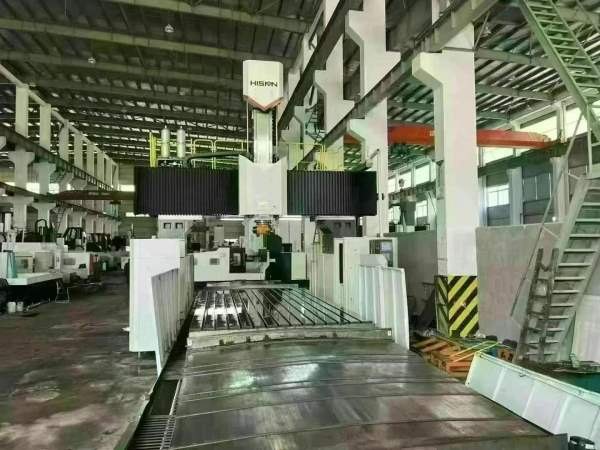 宁波海天3660数控龙门，工作台3000/6000mm，门宽3600m.