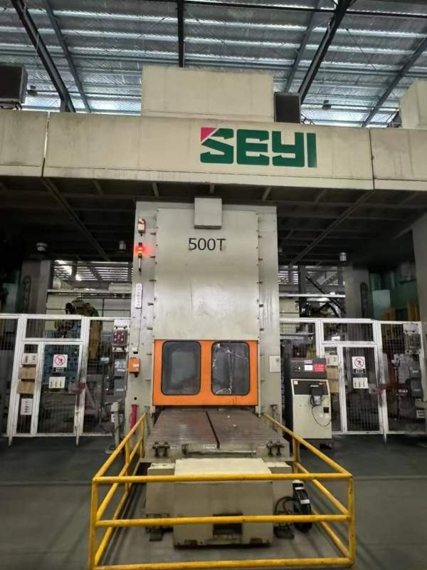 长沙工厂在位少用协易1000吨冲压线5台，1000吨1台，80.