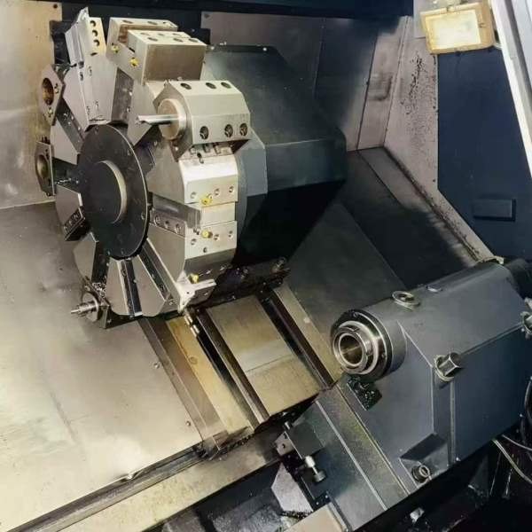 2019年斗山PUMA405数控斜身车床，15寸卡盘，齿轮箱主.