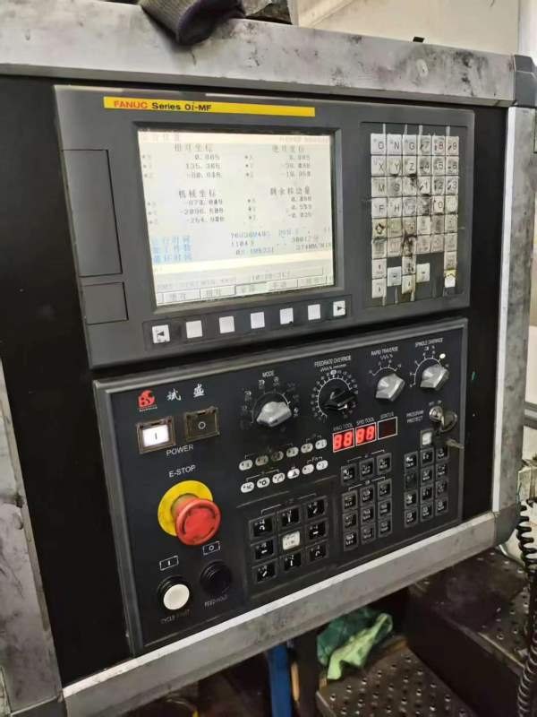 在位出售上海斌盛5027数控龙门、工作台5000/2300、行.