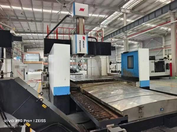 纽威4028数控龙门，发那科MFPLUS系统，两线一硬导轨（.