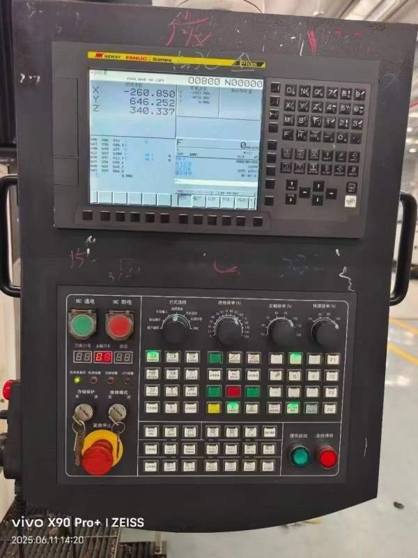 纽威4028数控龙门，发那科MFPLUS系统，两线一硬导轨（.