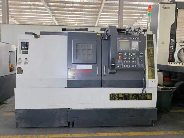 同款3台，台湾原装友佳双主轴数控车床FTC-350S，配8寸.