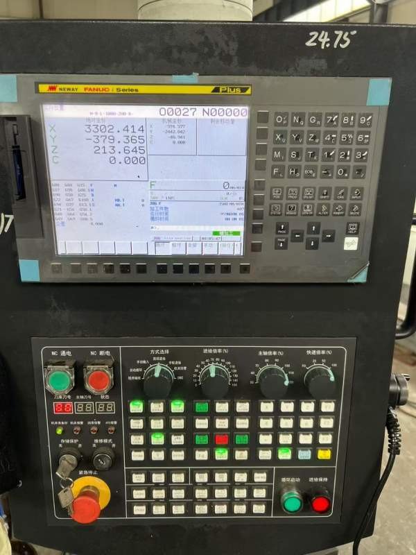 纽威PM2040HZ重型龙门加工中心，工作台4米/2.5米，门.