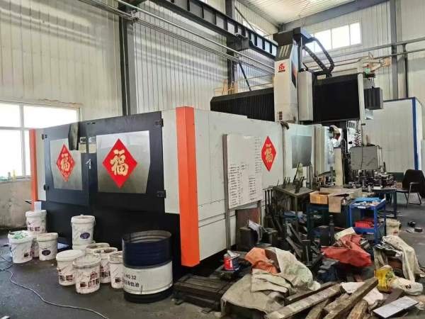 上海斌盛5027数控龙门工作台52.3米，行程5000/2700/10.
