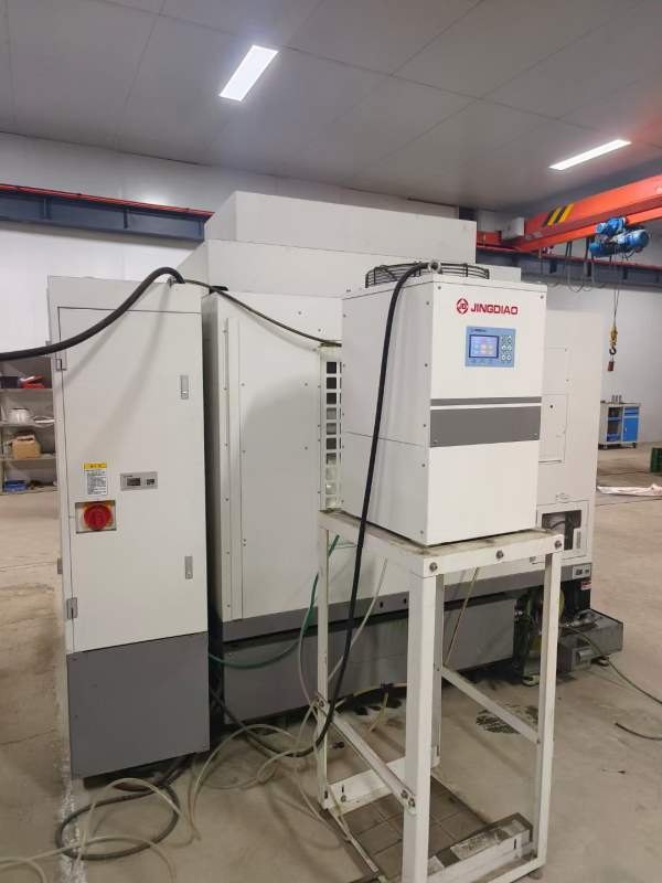 北京精雕600T，行程600x500x300，HSK a50主轴转速2000.