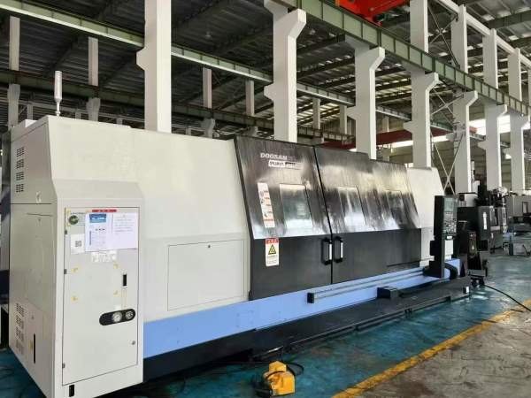 刚刚买下一台9成新韩国原装进口斗山PUMA600L数控车床.
