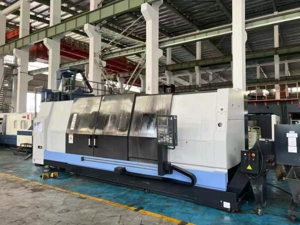 刚刚买下一台9成新韩国原装进口斗山PUMA600L数控车床.