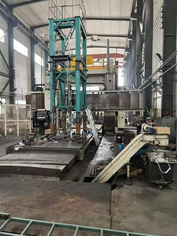 宁波海天横梁升降GLE系列五面加工中心HTM-30GLB，工作.