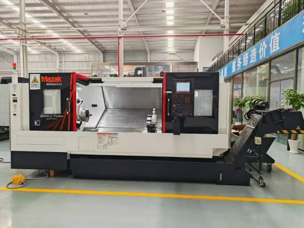 日本mazak300MAL，只用了400小时，加工长度1650车铣复.
