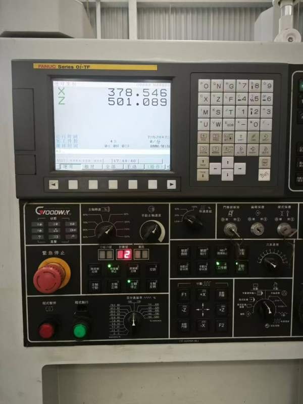 仓库新货到位程泰GLS 2000Le数控车床发那科Oi-TF 系统.