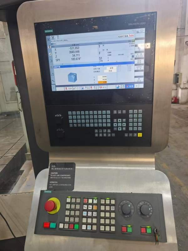 西班牙尼古拉斯40/40五面龙门加工中心西门子828D系统.