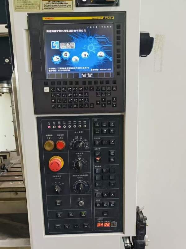 国盛两线一硬重型855加工中心发那科OI-MF Plus系统，-.