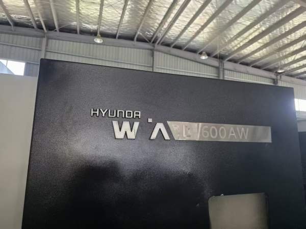 韩国原装威亚600AW数控车床，硬轨机，主电机30/37Kw，.