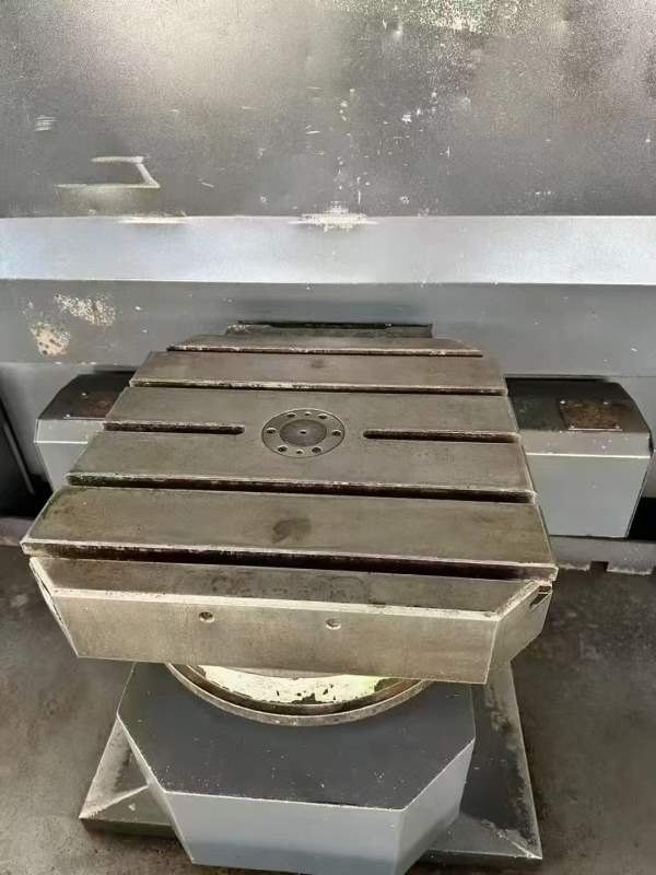 纽威500双工位卧加苏州纽威HM503T卧加双工作台交换三.