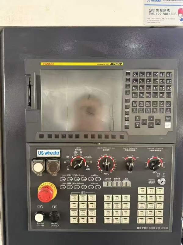 23年杭州惠勒重型机800P，发那科plus系统，XYZ行程800.