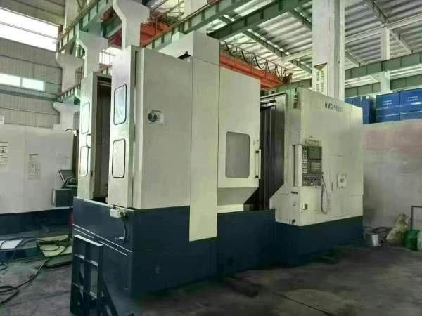 油机HMC-500BP双工位卧加，工作台500500，BT50主轴，6.
