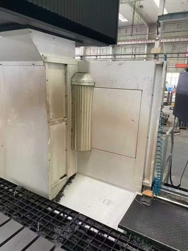 安徽工厂刚刚买下纽威8米龙门，纽威8038数控龙门加工.