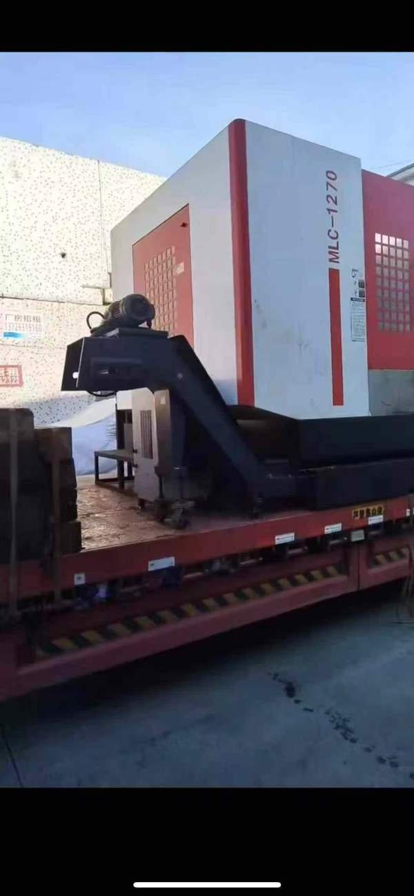 刚刚拿下一台少用台湾永鉅重型1270立加、三菱M80系统.