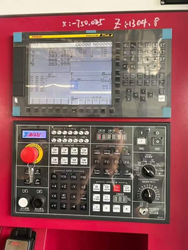 全新安装未用，乔峰JHT-800单台卧加，三轴行程1500/11.