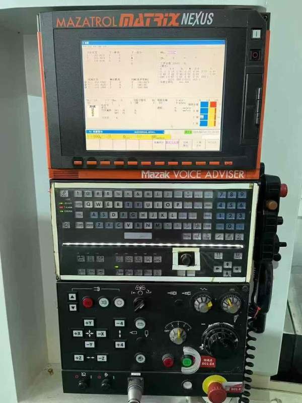 同款两台：马扎克HCN5000llL卧式加工中心，XYZ三轴行.