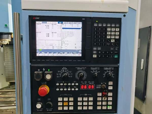 新到一台2021年欧德玛850加工中心，三菱M80系统，BT40.