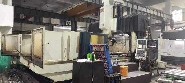 广东工厂买下超级便宜高峰3022数控龙门发那科系统两线.