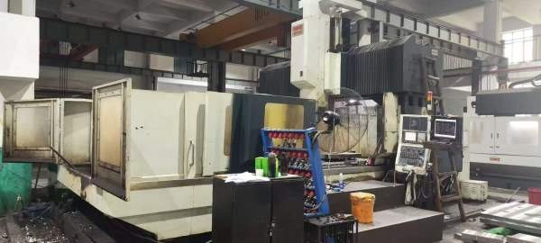 刚买一台高峰3022数控龙门发那科系统两线一硬导轨工厂.
