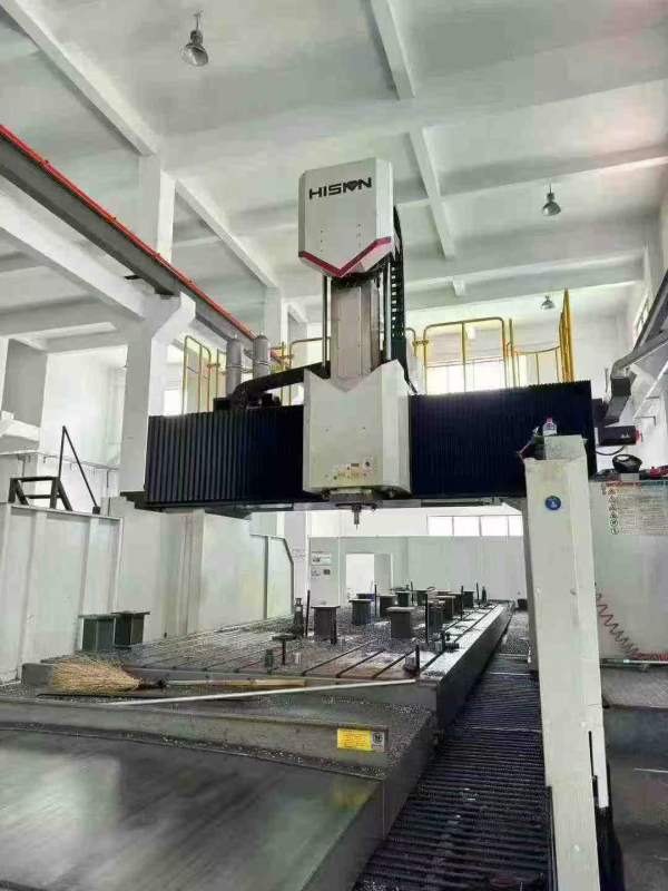 浙江工厂刚买一台海天8米龙门，工作台2.5米8米，门宽3.