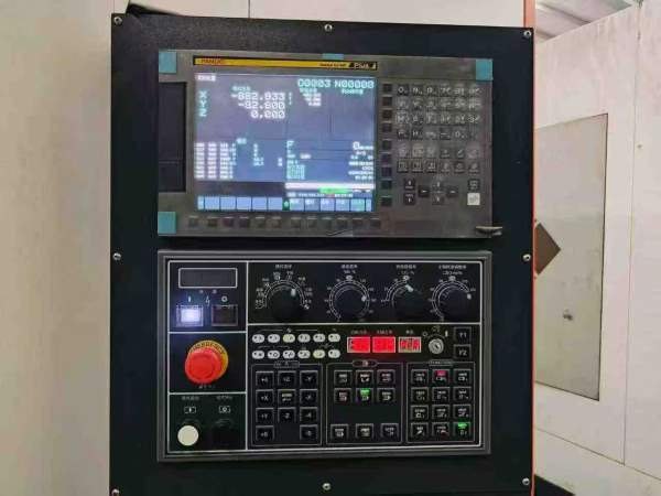 2022年通南固邦VHC-2080加工中心发那科OI-MF Plus系统.
