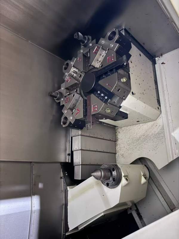 准新机:乔峰智能580斜轨刀塔机，回转直径500mm，加工.