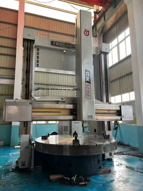 齐一3.5米原装数控立车西门子828系统Z轴行程1500mm，Y.