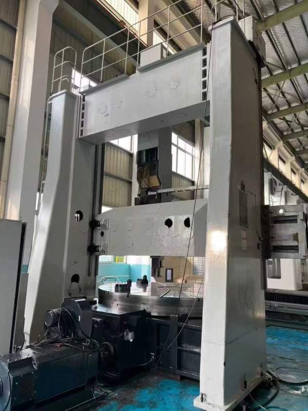 齐一3.5米原装数控立车西门子828系统Z轴行程1500mm，Y.