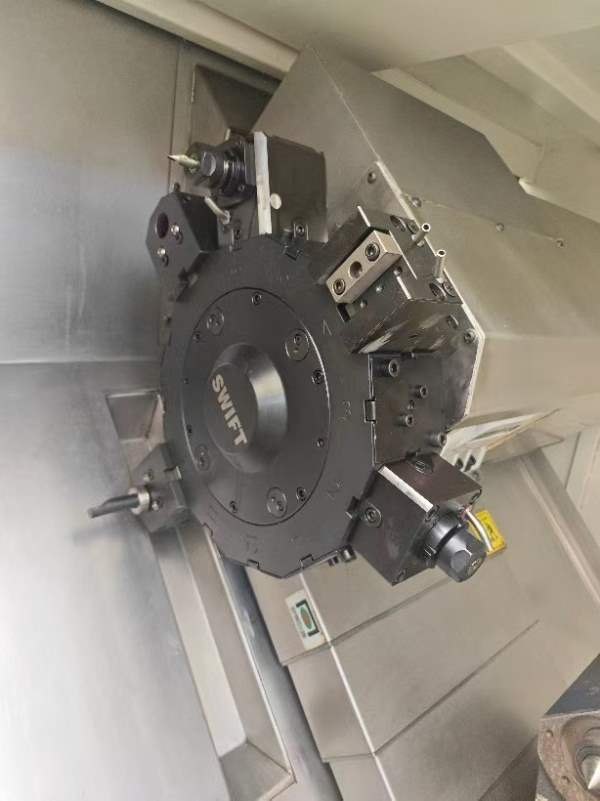 出售同款两台2018年产洪泉数控LT-450T车铣复合，新代.