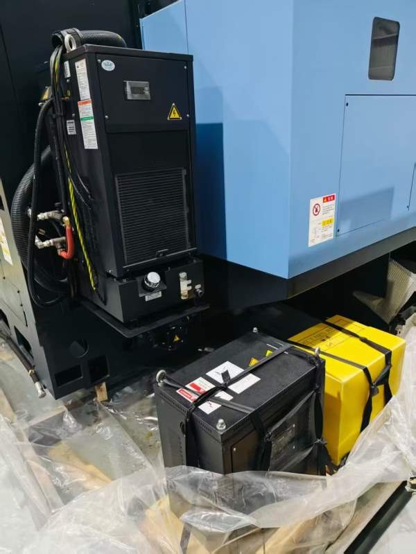 新到一台全新斗山DNSVM5105L加工中心，发那科OI-MFPlu.