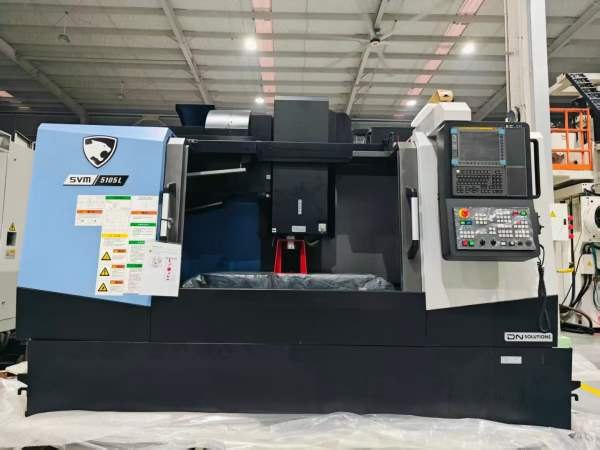 新到一台全新斗山DNSVM5105L加工中心，发那科OI-MFPlu.