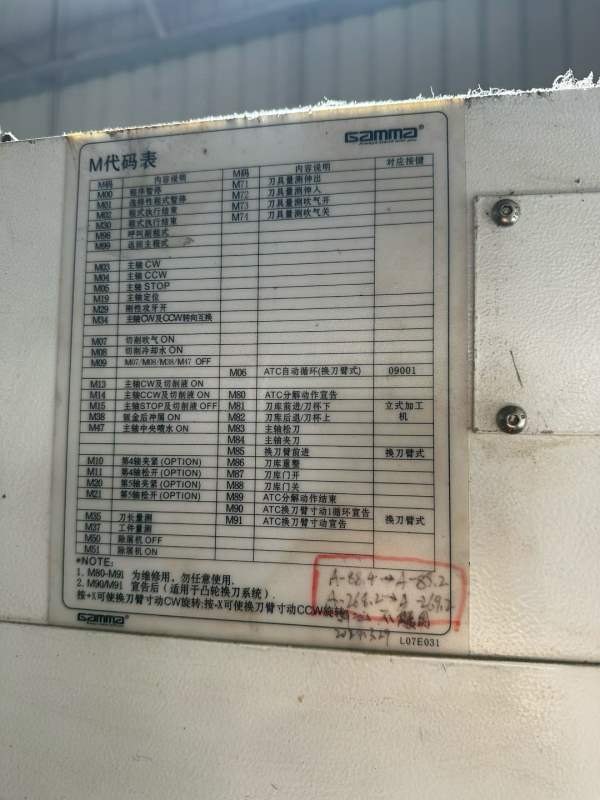 伽玛400单台卧加40主轴千分度价格便宜。