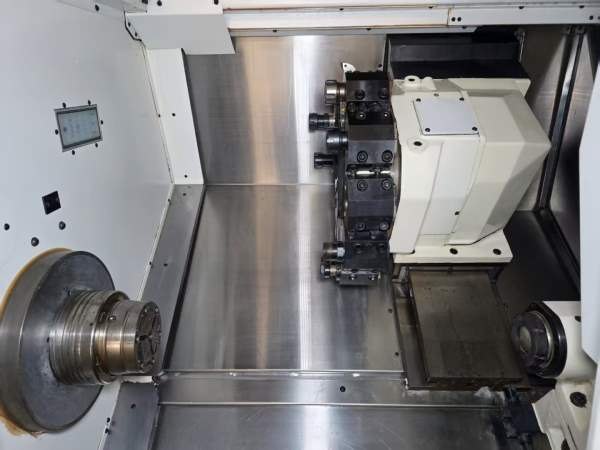 刚刚到货基本全新机，北一大隈LBR-370-e数控车床，配O.