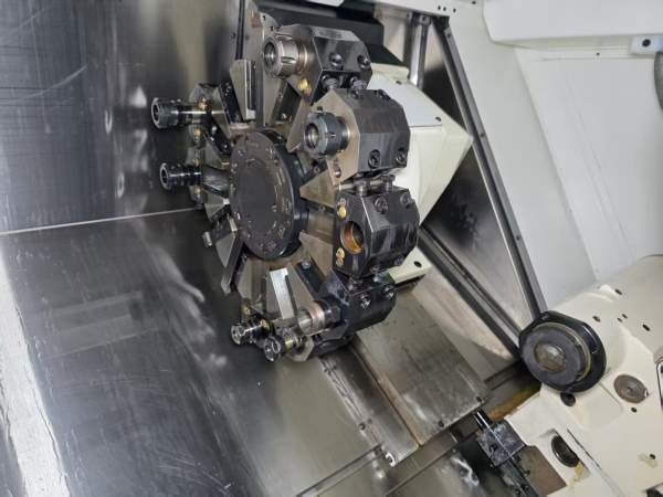 刚刚到货基本全新机，北一大隈LBR-370-e数控车床，配O.