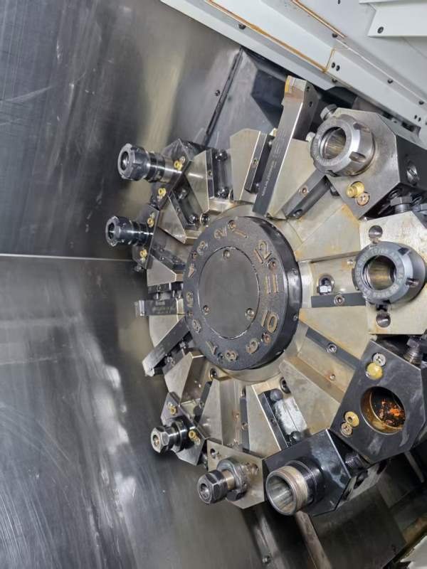 刚刚到货基本全新机，北一大隈LBR-370-e数控车床，配O.