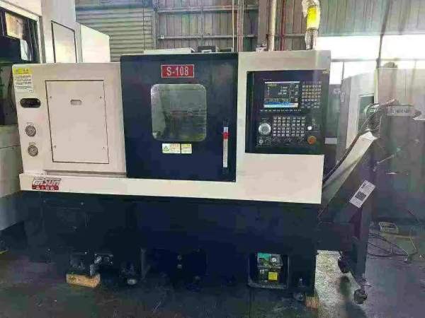 新到一台品上精机数控车床，搭配台湾佳贺8寸卡盘，12.