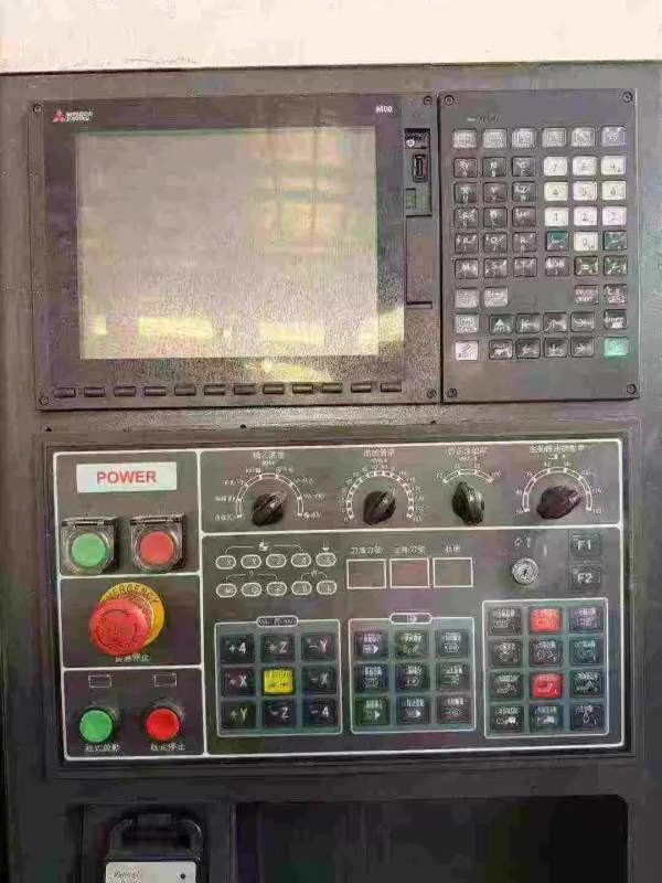 台泽臺泽TZ-V850加工中心，2022年出厂，三菱M80系统，.