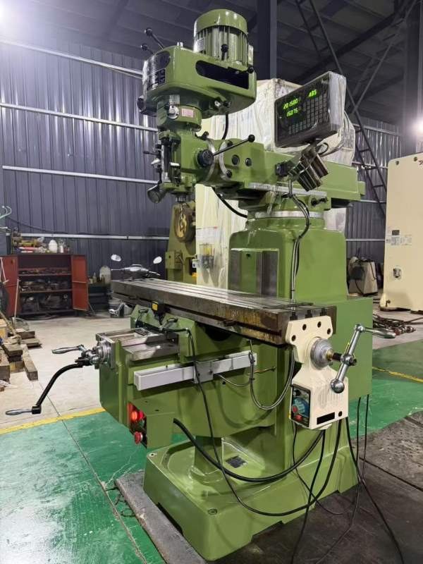 准新机:2024年台捷4号炮塔铣，完全媲美新机，低价出售